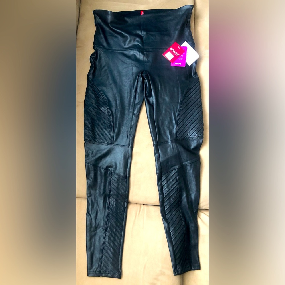 SPANX faux leather leggings